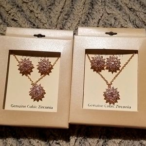 Necklace and earrings set